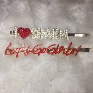 Shania Twain Lets Go Girls Inspired Hair Clips